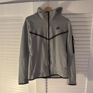 Nike Gray Zip-Up Hoodie